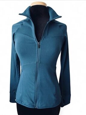 Champion Teal Full Zip Athletic Jacket